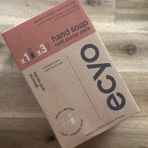 Ecyo Hand Soap Starter Pack (Almond + Vanilla)