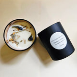 Black Rose Gold Candle Lemongrass