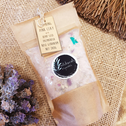 Pink Clay + Hemp Seed Bio Bag