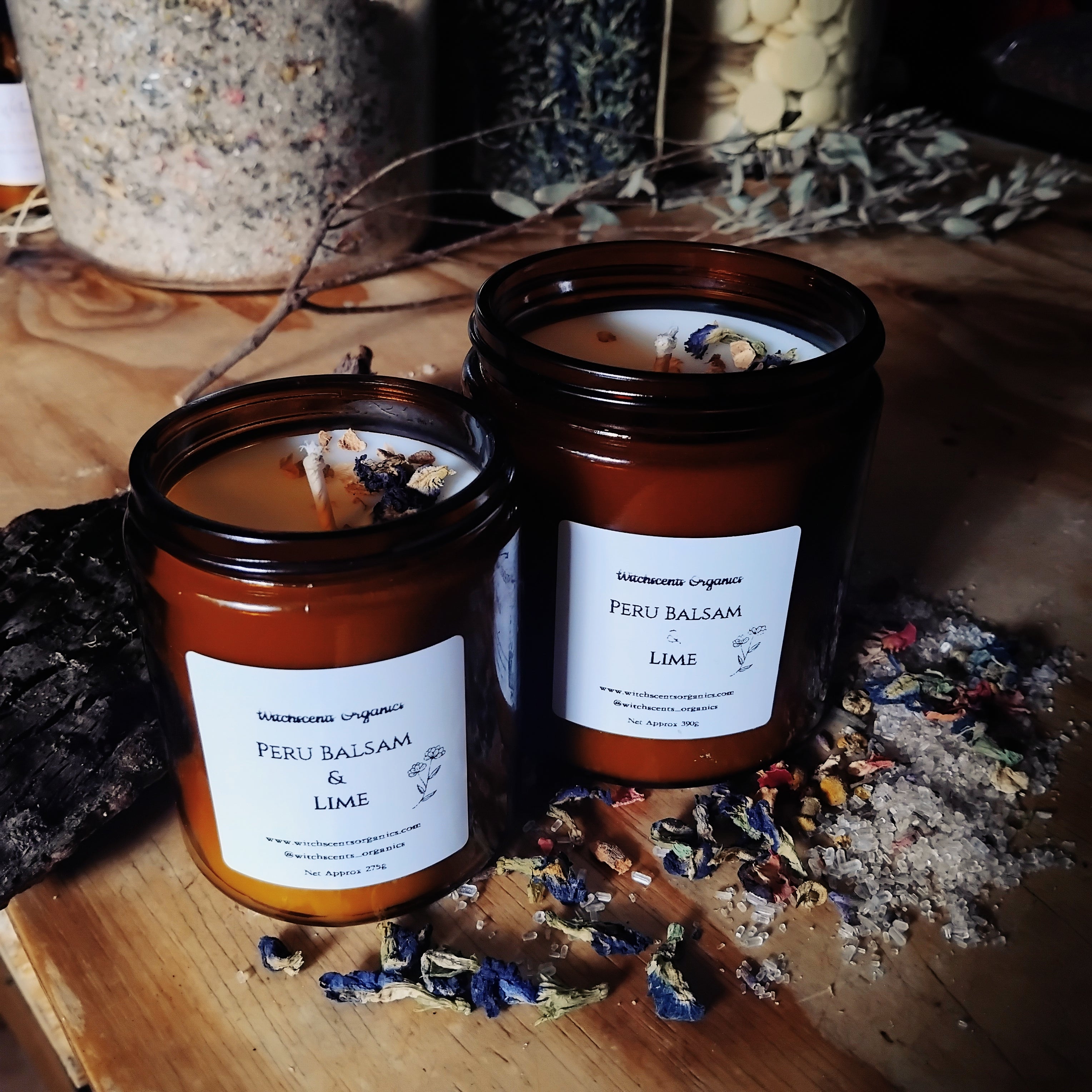 Amber Glow - Natural Soy Candle (390g)