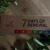 7 Days of Renewal - Palo Santo Incense Cones