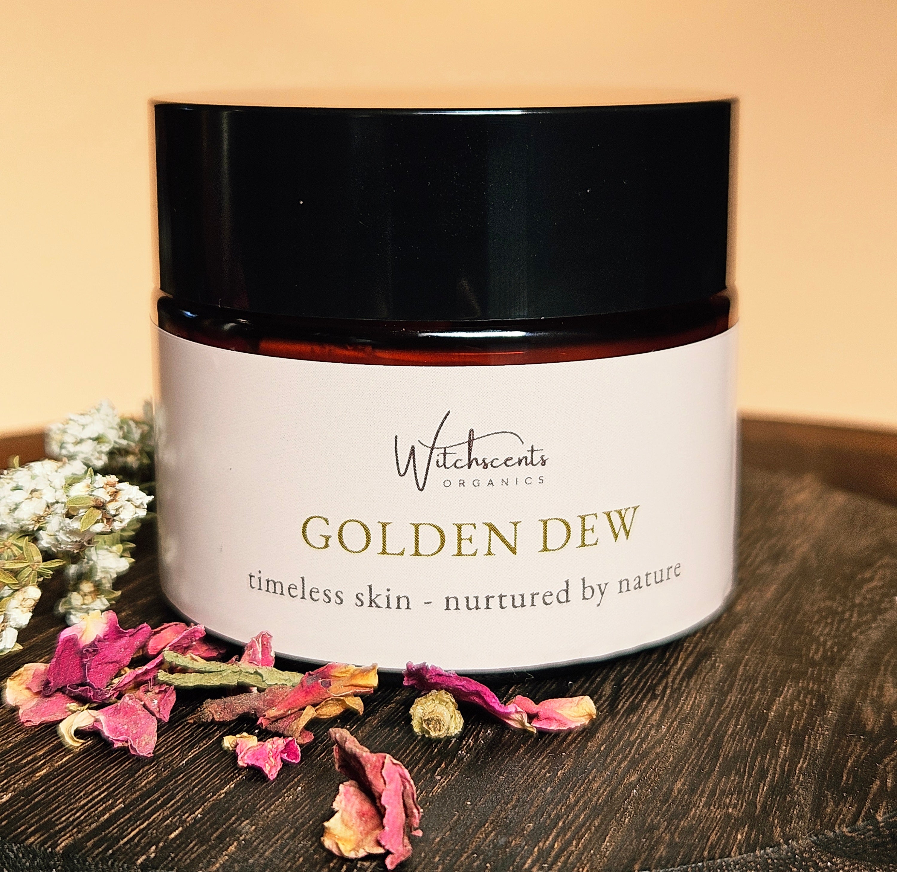Golden Dew - Mature Skin Moisturiser - Witchscents Organics