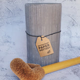 Paper Pottery Toilet Brush Holder